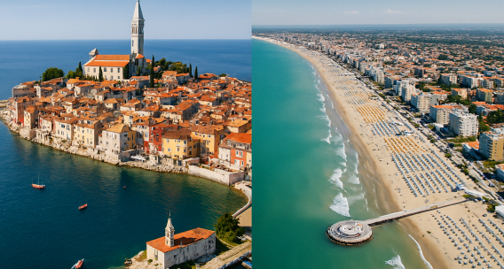 From Rimini to the Rimini restaurant in Rovinj: A summer experience for all the senses